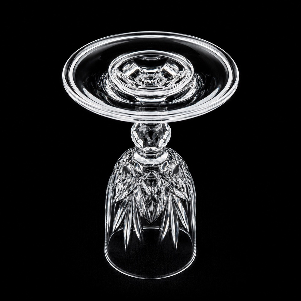 4 Royal Crystal Rock Lenea Gala Champagne Flute Lead Crystal 7.75 Inch Italy - Picture 3 of 16